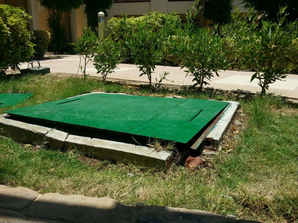 Überall Baustellen im Hotel Titanic Beach Spa & Aqua Park