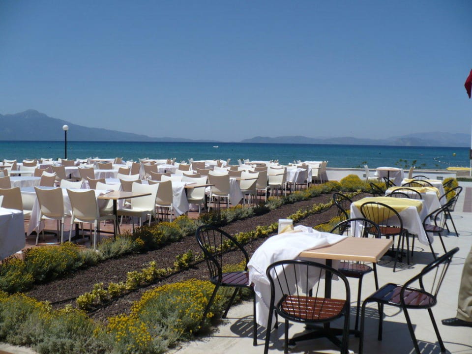 Blick vom Restaurant Ephesia Holiday Beach Club