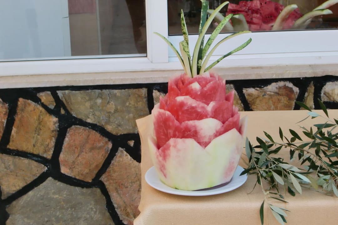 Deko beim Türkischen Abend Sayanora Hotel