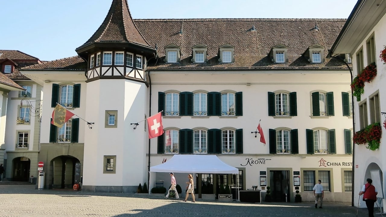 Außenansicht Hotel Krone