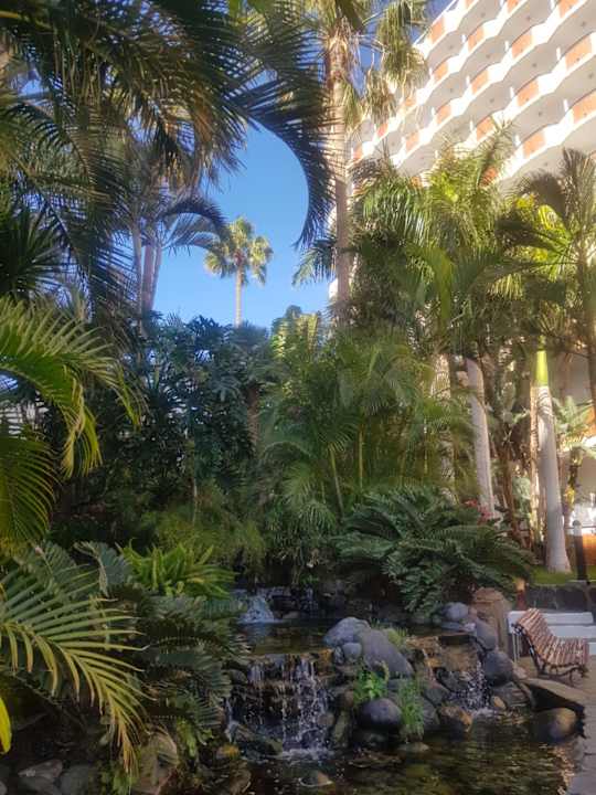 Gartenanlage allsun Hotel Lucana