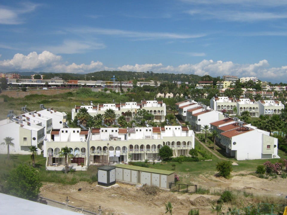 Ausblick Block 5 Richtung Basar Hotel Gardenia Beach
