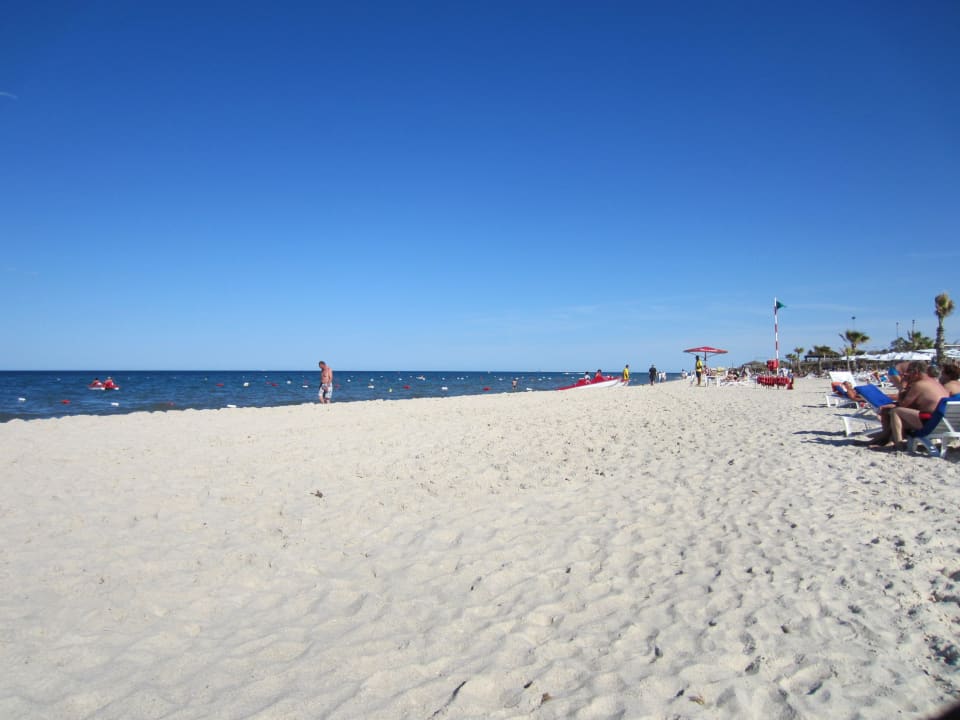 Schöner sauberer Strand El Mouradi Club Kantaoui