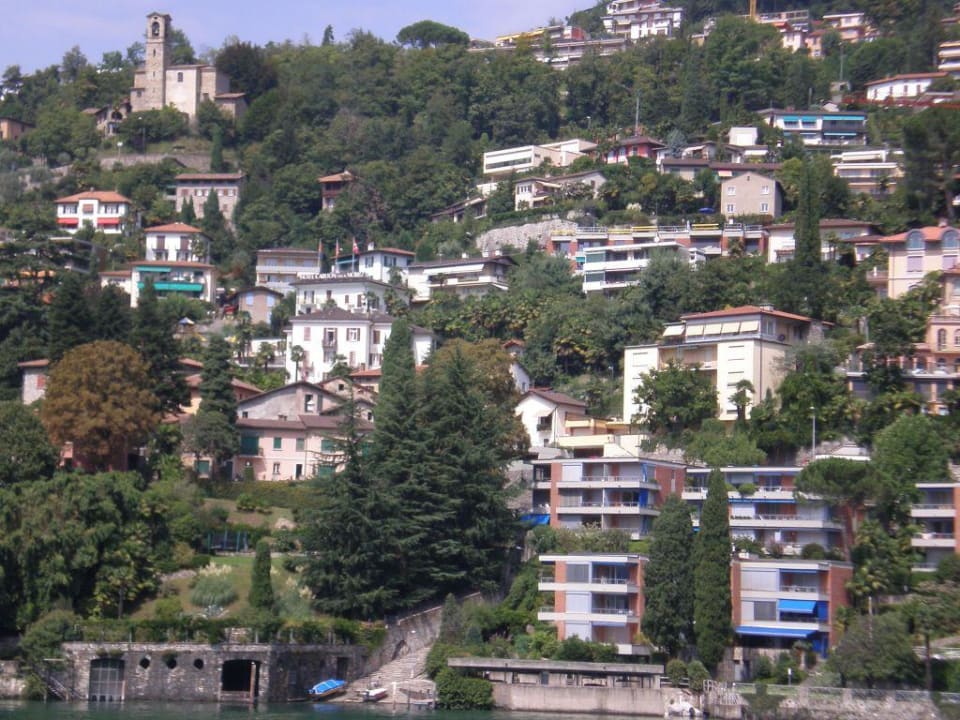 Hotel Carlton, Ansicht vom See aus (2) Carlton Hotel Villa Moritz