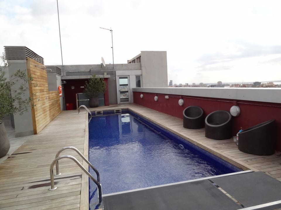 Dachterrasse mit Pool Residencia Melon District Marina