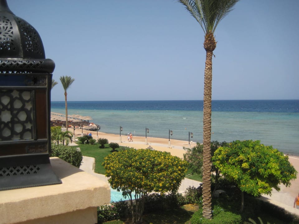 Blick auf den Hotel-Strand Makadi Spa - Adults only