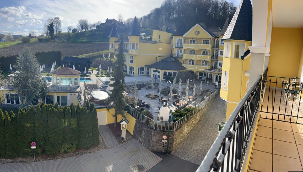 Ausblick Schlössl Hotel Kindl