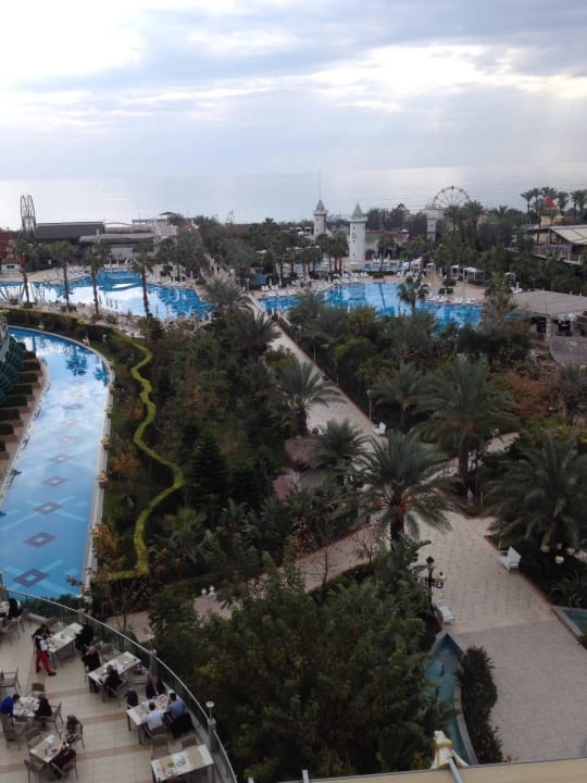 Blick aus unserem Zimmer Hotel Delphin Imperial
