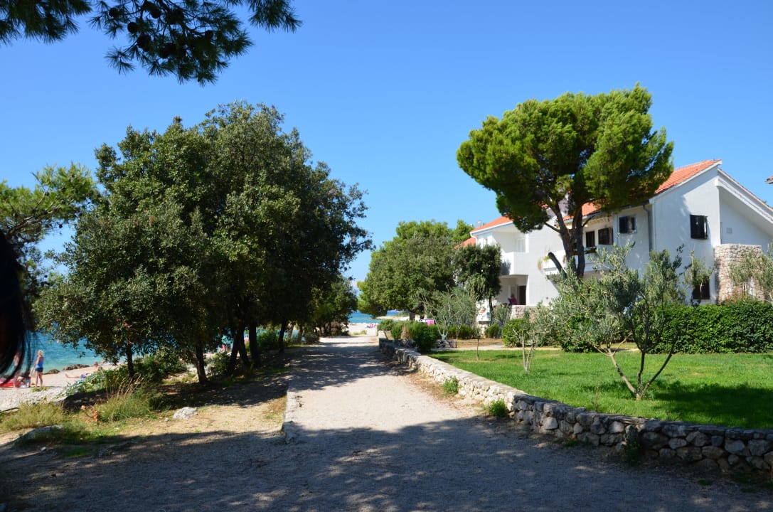 Gartenanlage Villas Kornati
