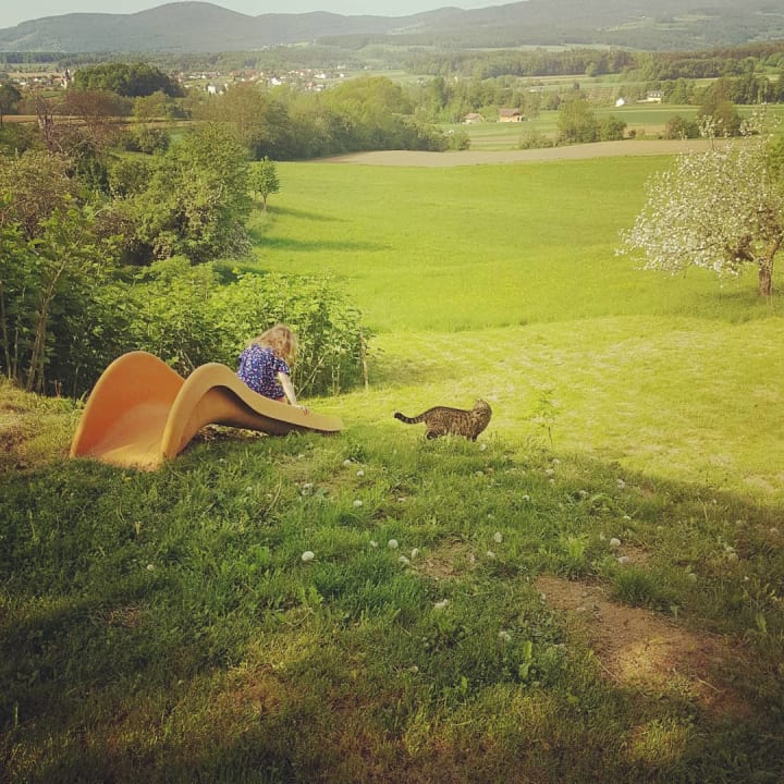 Gartenanlage Landpension Strobl