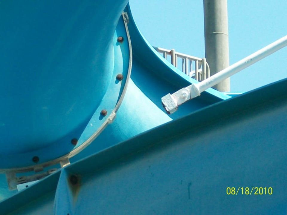 Defekte Rutsche TUI KIDS CLUB Alex Beach