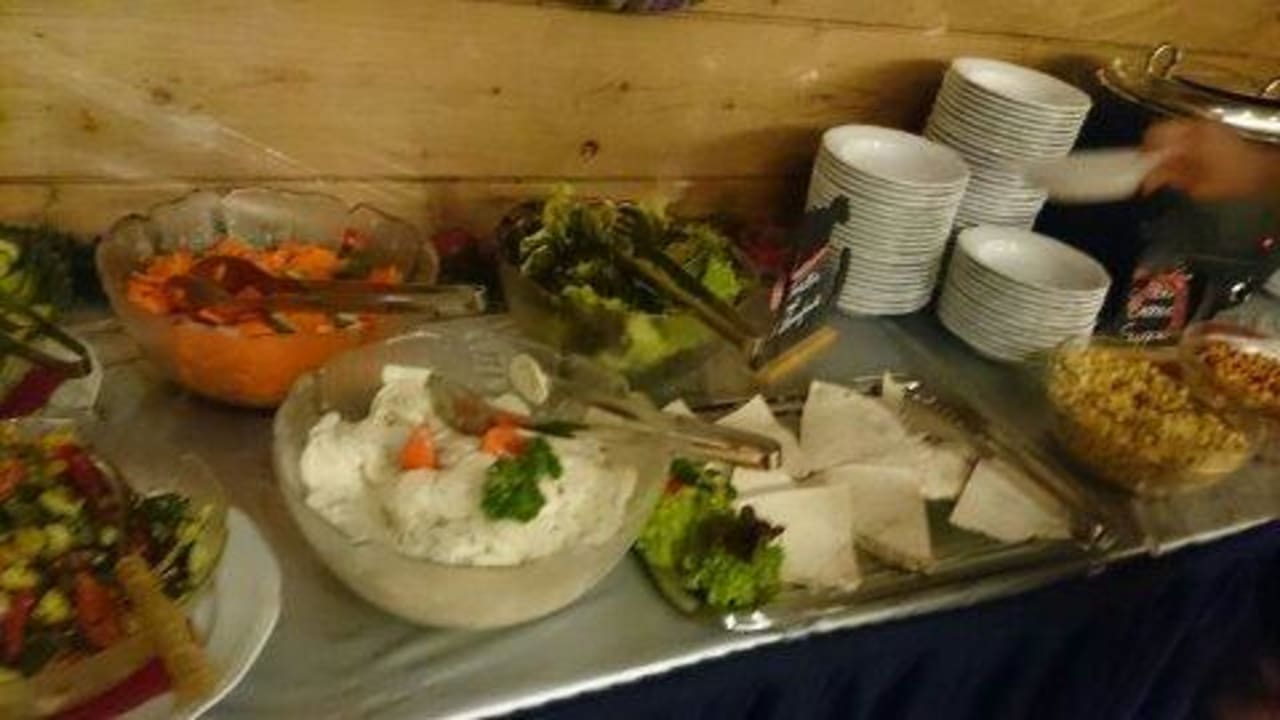 Salatbuffet Hundesporthotel Wolf