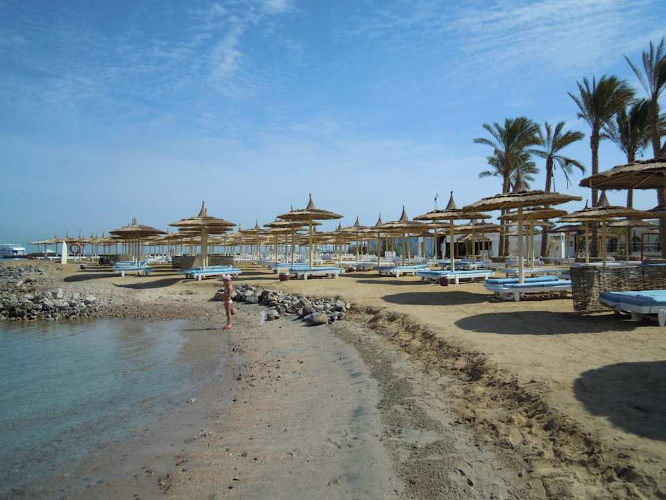 Wenn die Ebbe anfängt Pickalbatros Alf Leila Wa Leila Resort - Neverland Hurghada