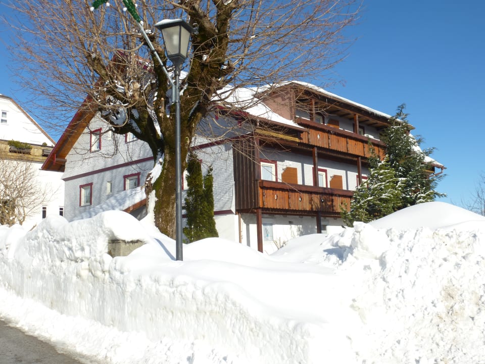 Außenansicht Gästehaus Pension Ries