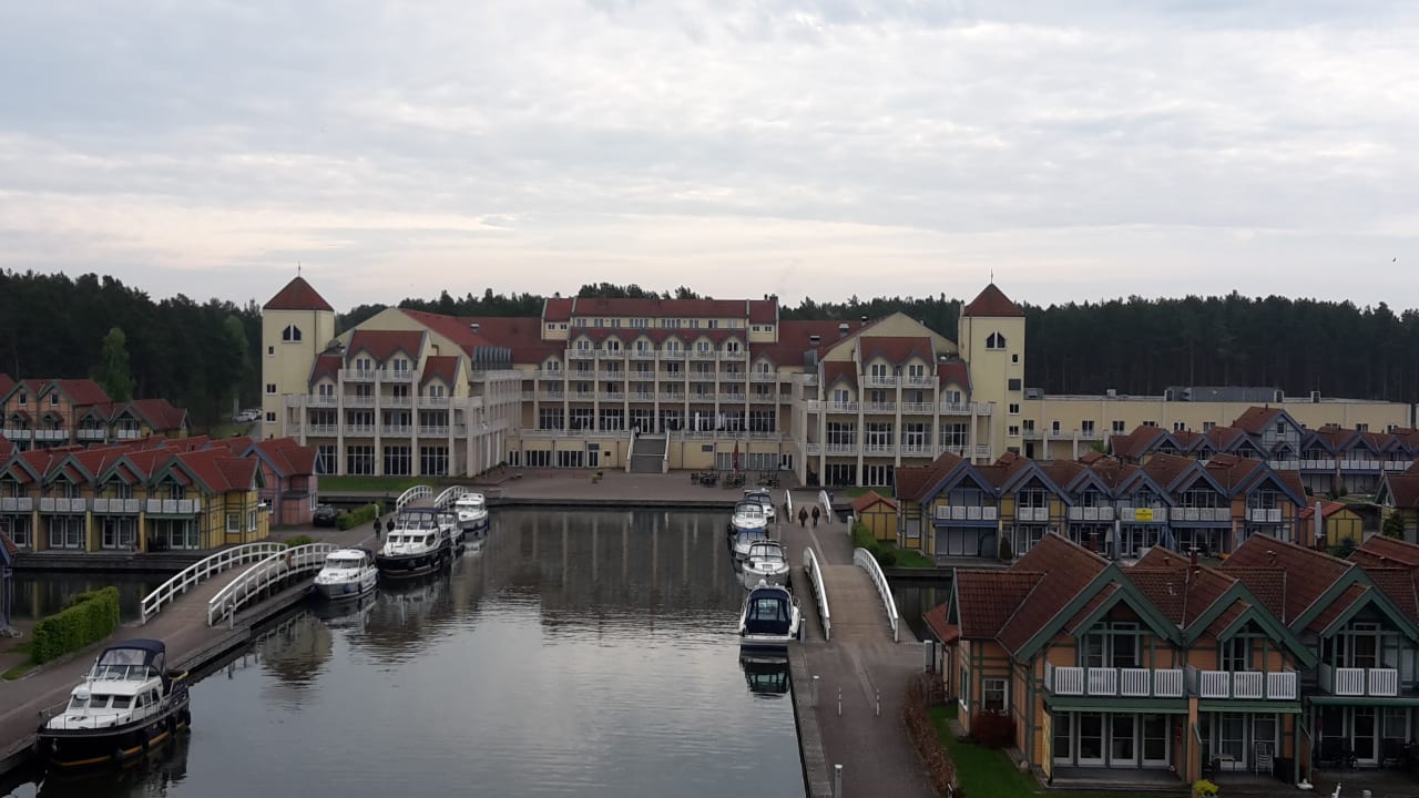 Außenansicht Precise Resort Hafendorf Rheinsberg