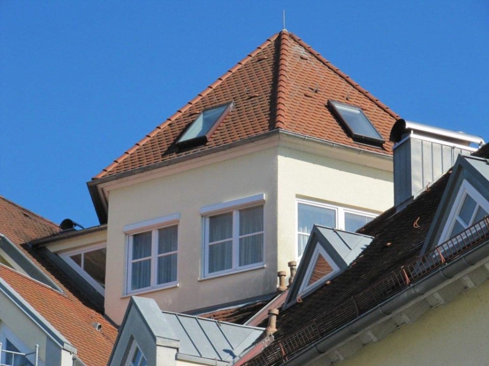 Blick auf das Turmzimmer Hotel Traube am See