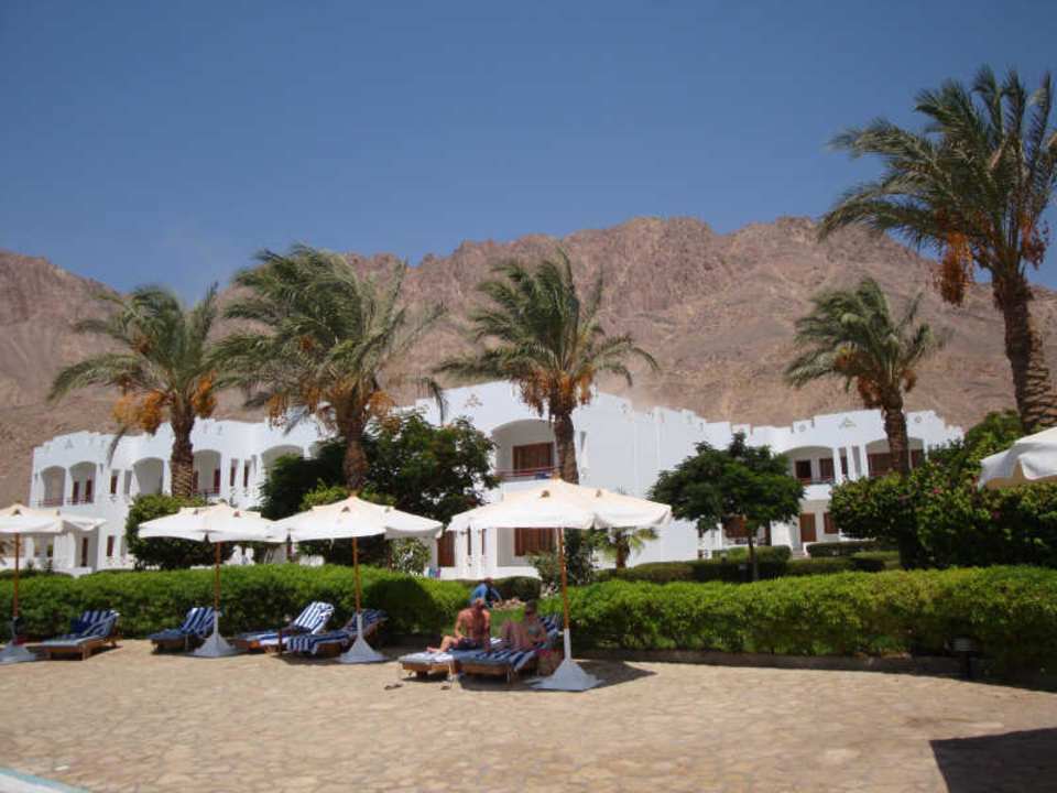 Ausblick vom unteren Pool Happy Life Village