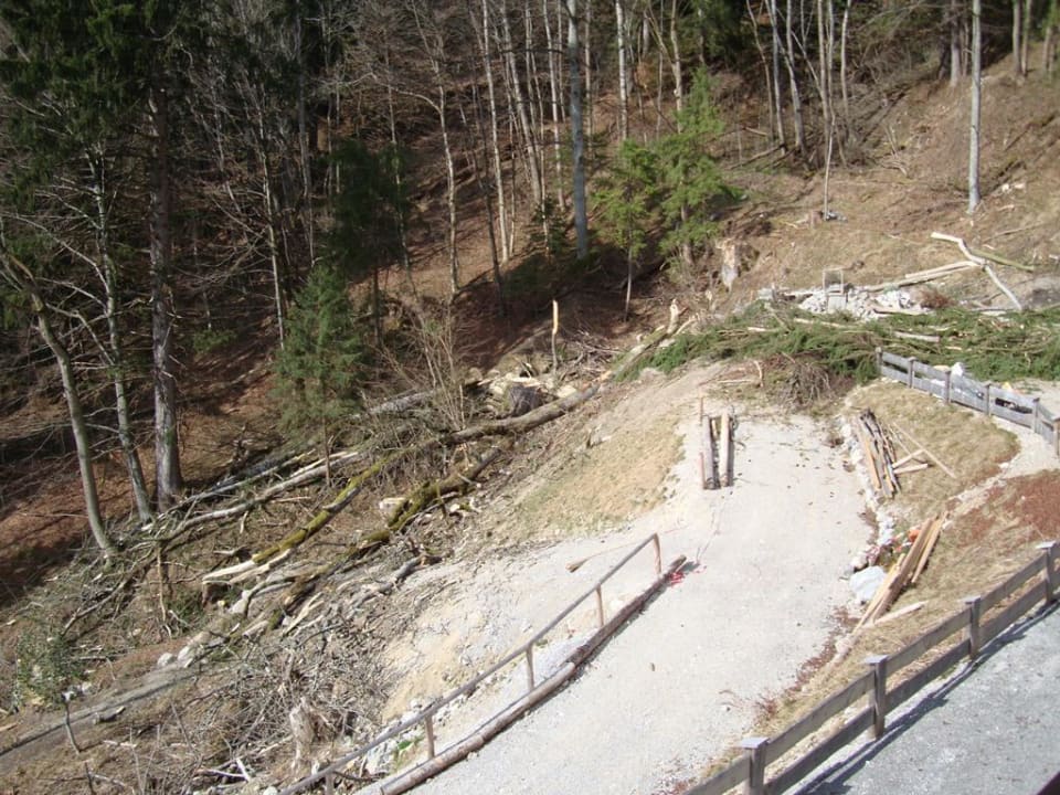 Blick von der Terrasse der Suite - Zimmer 22 Der Westerhof - Hotel in Tegernsee