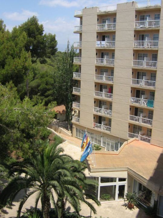 Balkonaussicht von der Seite Grupotel Orient