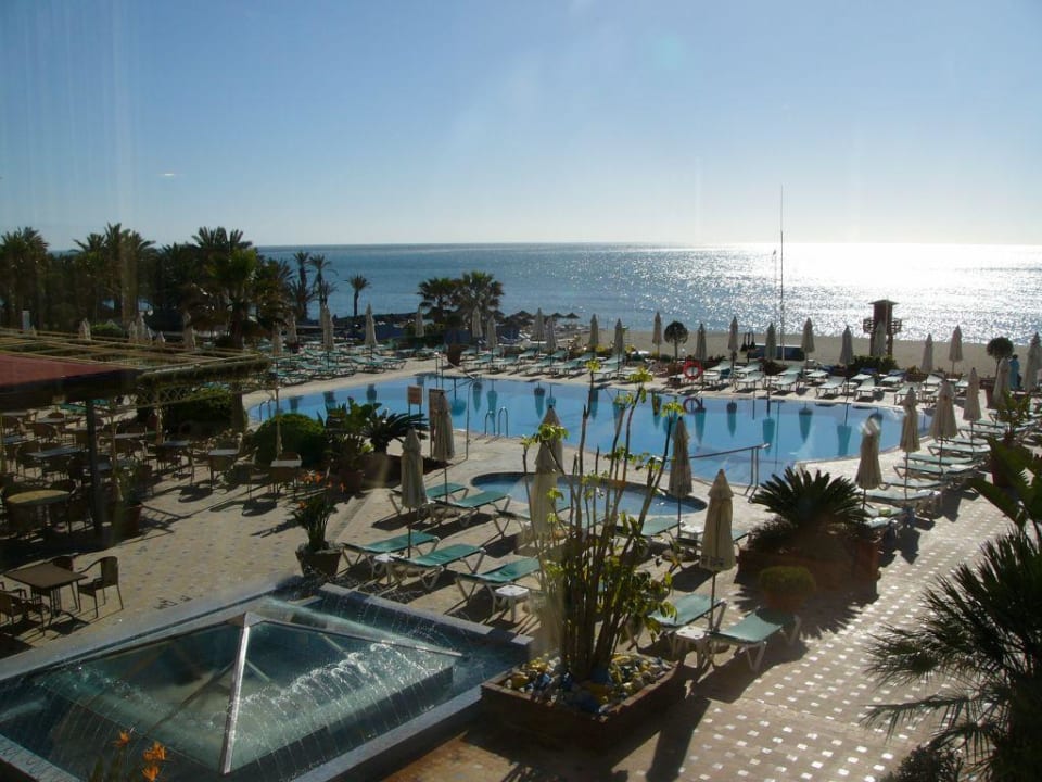 Blick aus dem Speisesaal Hotel MS Amaragua