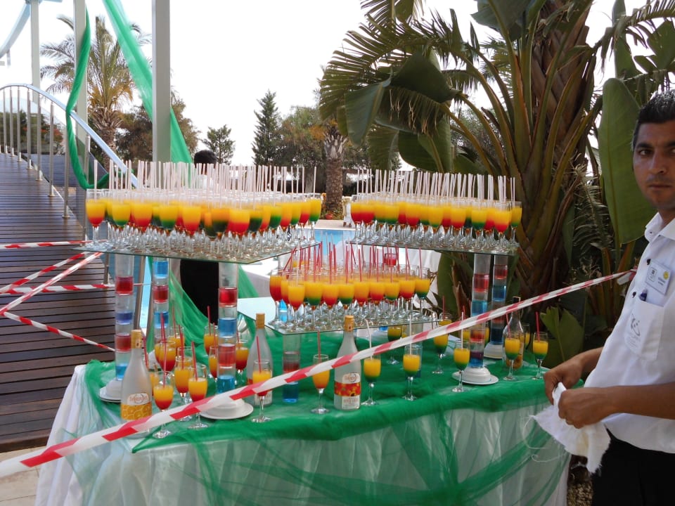 Cocktailbar beim türkischen Abend Saturn Palace Resort Hotel