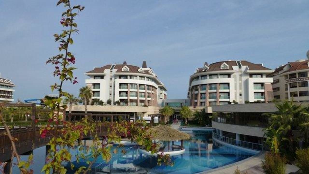 Vom Strand her gesehen Sherwood Dreams Resort