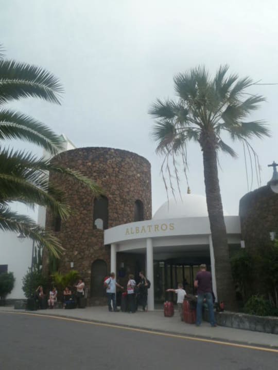 Eingang allsun App.-Hotel Albatros