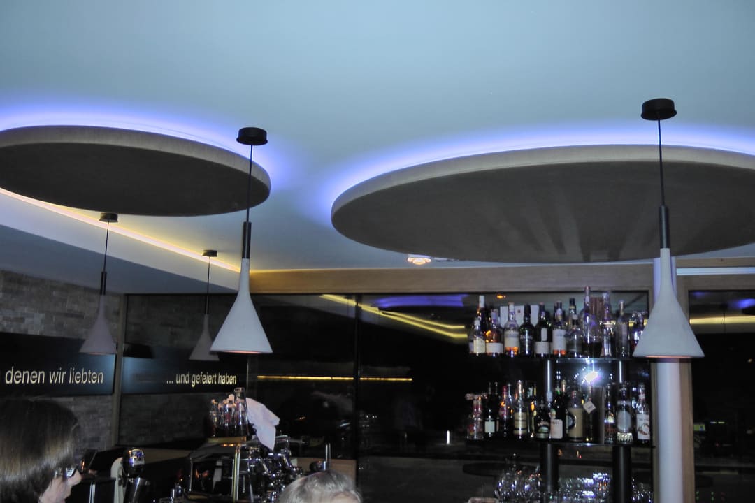 Bar Beleuchtung Alpen Hotel Post