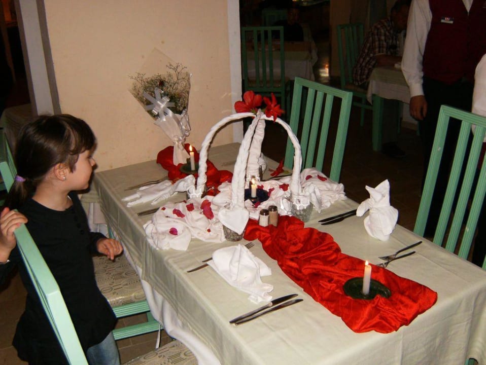 Tischdeko Mahdia Beach & Aquapark