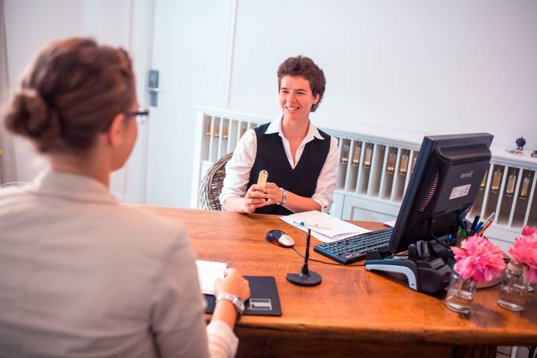 Rezeption Strandhotel Strande