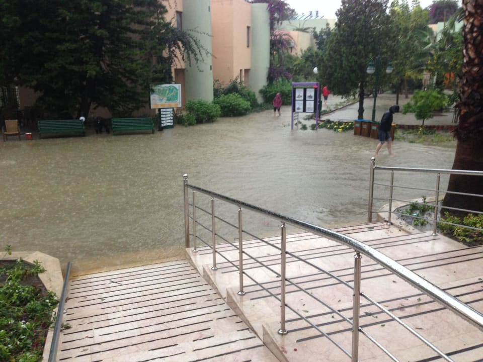 Hochwasser  VONRESORT Golden Beach