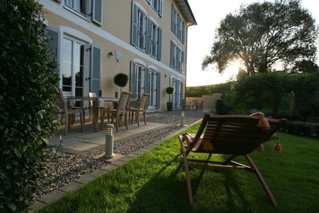 Prestige Einzelzimmer zum Innenhof Hotel Ampervilla