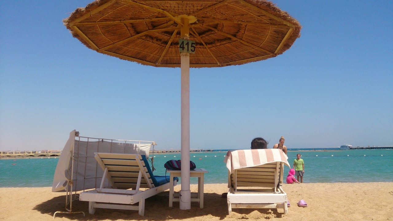 Platz beim Strand Pickalbatros Dana Beach Resort - Hurghada