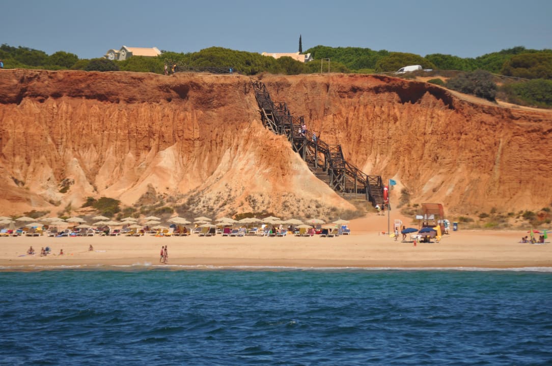 Strand vom Wasser aus AP Adriana Beach Resort