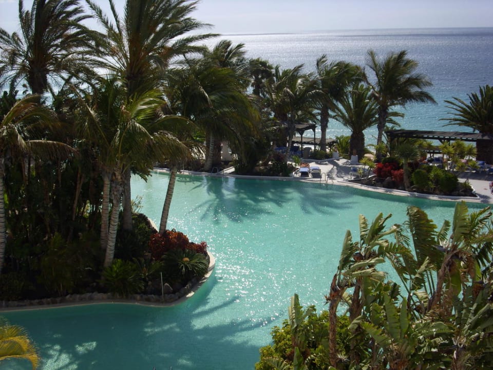 Poolanlage von oben nach rechts Club Jandia Princess