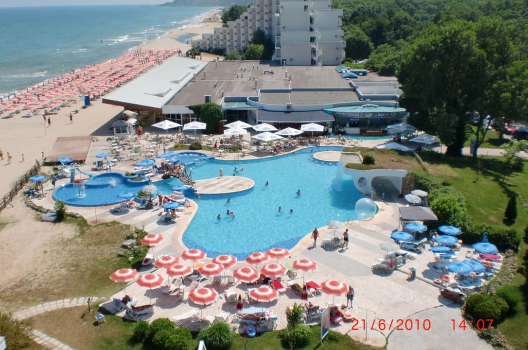 Vom Dach des Hotels Slavuna Hotel Slavuna