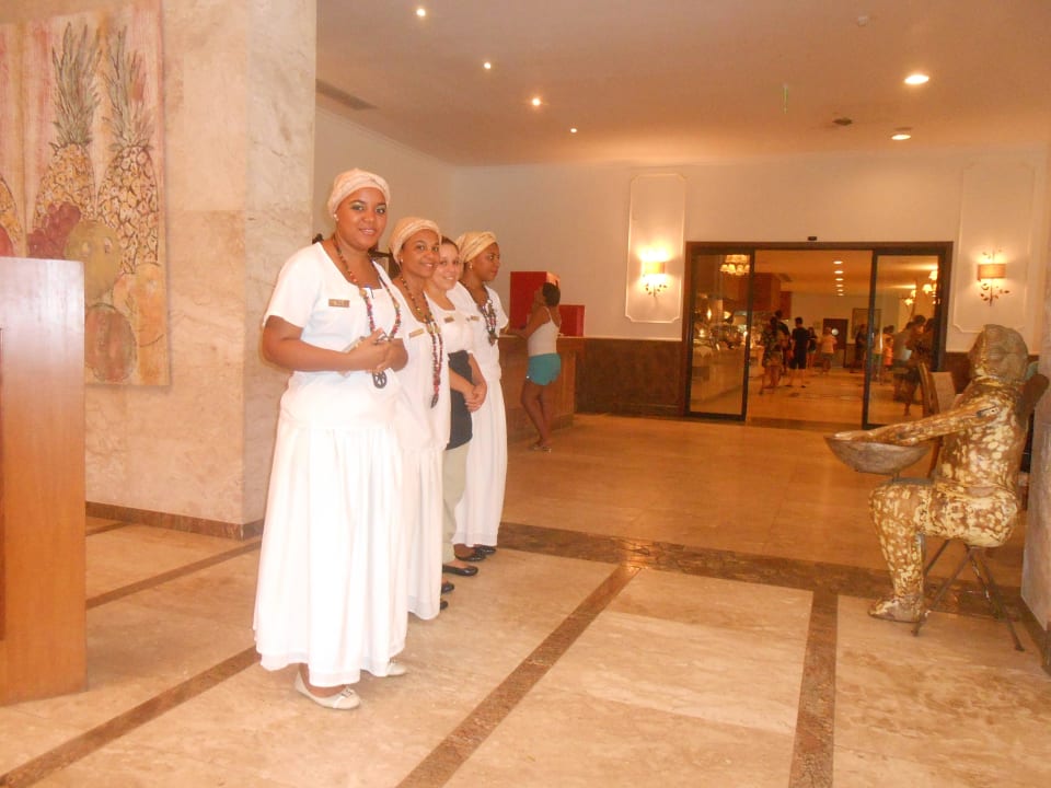 Recepción de Agdá personalisada Grand Palladium Imbassai Resort & Spa