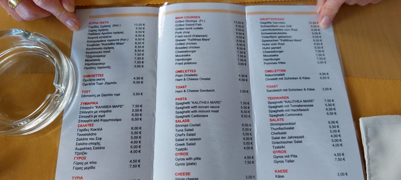Gastro Hotel Kalithea Mare Palace