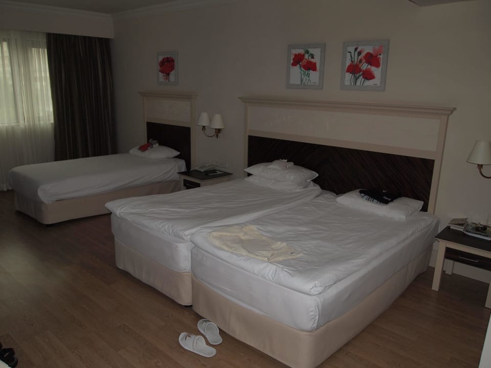 Schöne und geräumige Familienzimmer Aydinbey Kings Palace & Spa