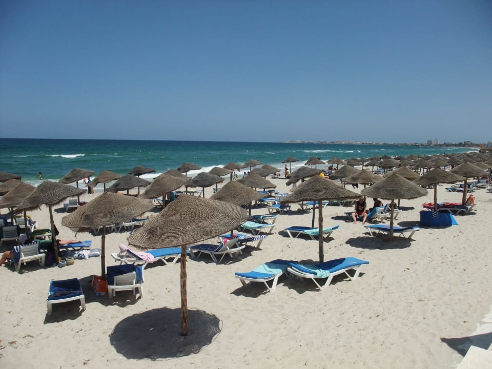 Blick beim Mittagessen!  El Mehdi Beach Resort