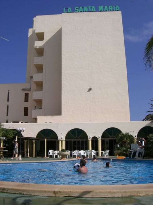 Poolbereich La Santa Maria Hotel