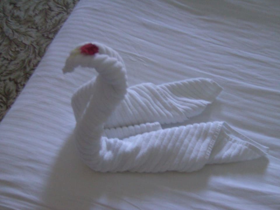 Bett, Deko Royal Wings Hotel