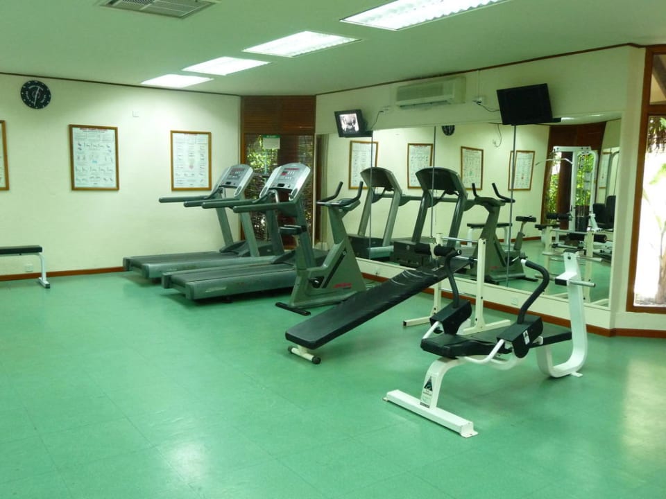 Fitnessraum Kuramathi Maldives