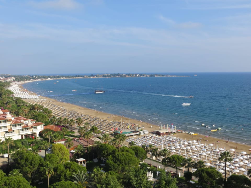 Blick aus dem 8. Stock Melas Resort Hotel