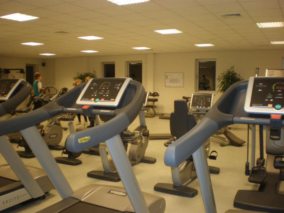 Großzügiger Fitnessraum Friendly Cityhotel Oktopus