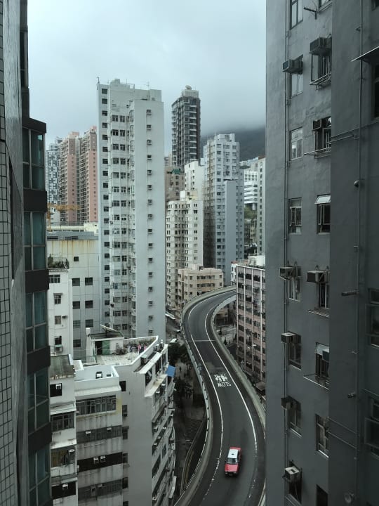 Ausblick Hotel Jen Hong Kong