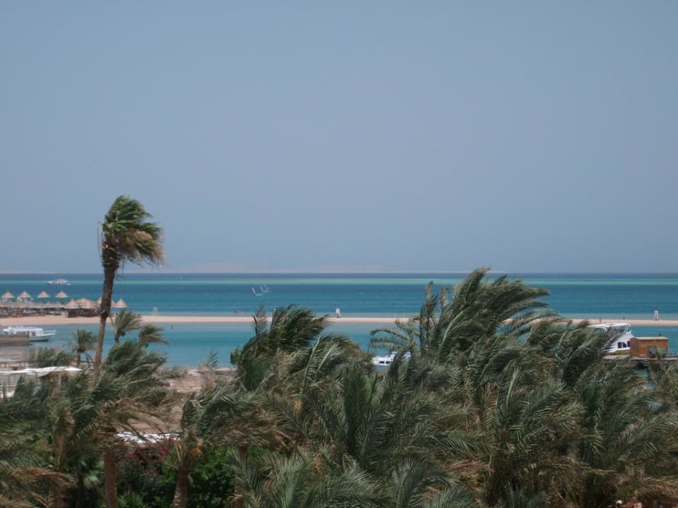 Ausblick 4. Etage T-Block Giftun Azur Resort