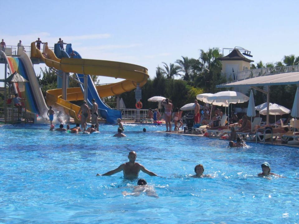 Pool mit Rutschen Belek Beach Resort Hotel