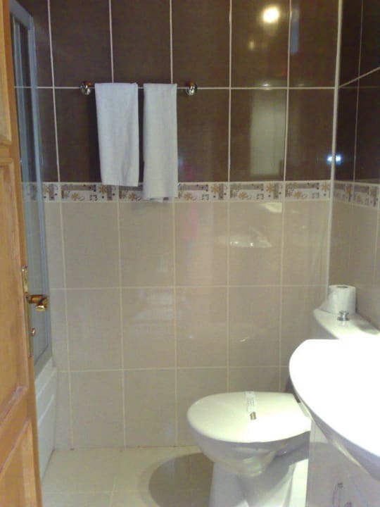 Bad in der Holzhütte Hotel Sultan of Side