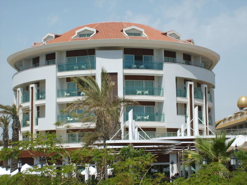 Vue du près de la plage Sunis Evren Beach Resort Hotel & Spa